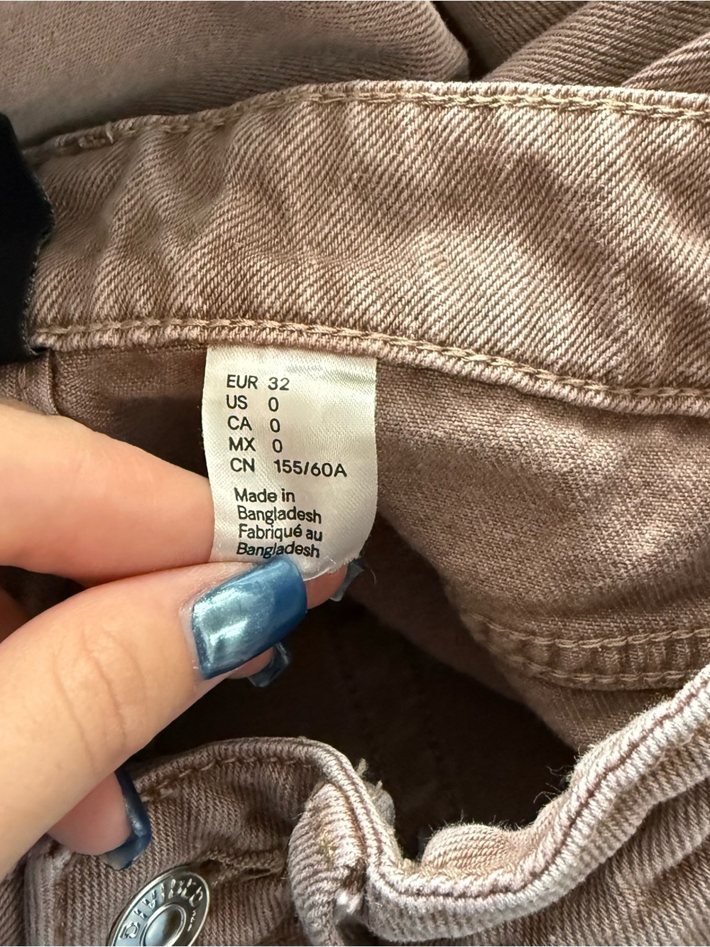 Super washed brown high-waisted wide-leg jeans - Picture 6 of 6